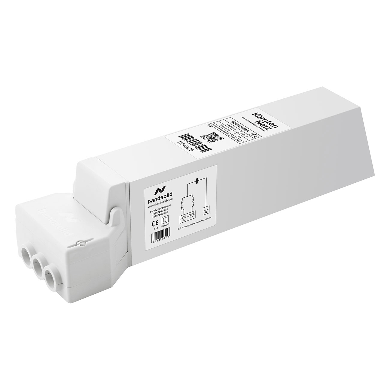 Power line PLC filter BSF-1P/40A 230V - Image 3