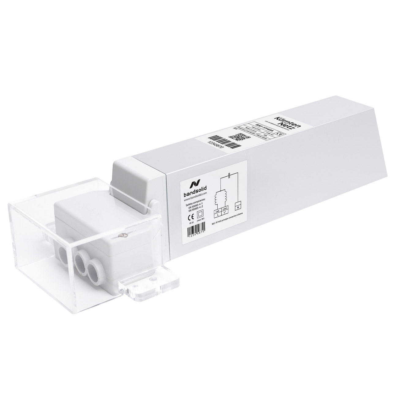 Power line PLC filter BSF 1P/40A 230V with assembly kit - Image 3